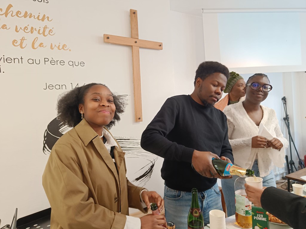 Temps de convivialité entre jeunes